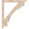 Ekena Millwork Merced Traditional Smooth Bracket, Douglas Fir, 3 1/2"W x 42"D x 48"H BKT04X42X48MRC01SDF - alternate 3